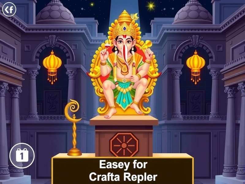 Ram Mandir Digital Worship Game Screenshot